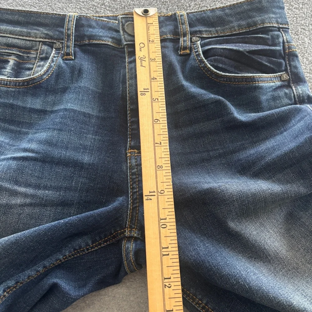 Kut from the Kloth Stella High Rise Flare Jean Pant 4 Dark Base Wash - Picture 14 of 16